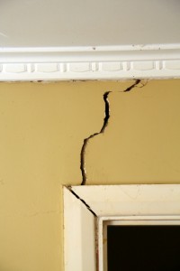 Door cracks mean foundation repair