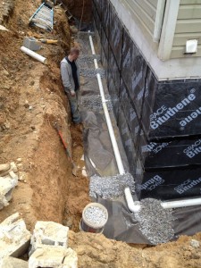 French Drain with Basement Waterproofing Issues